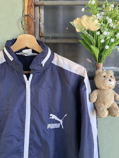 Other Designers Vintage - 💥Vintage Puma Embroidery Zipper up Sweter 90s