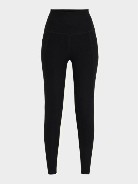 BEYOND YOGA Out Of Pocket Space Dye High-Waist Mid Leggings