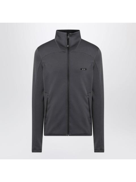 Prada Prada Grey Technical-Fabric Sweatshirt Men