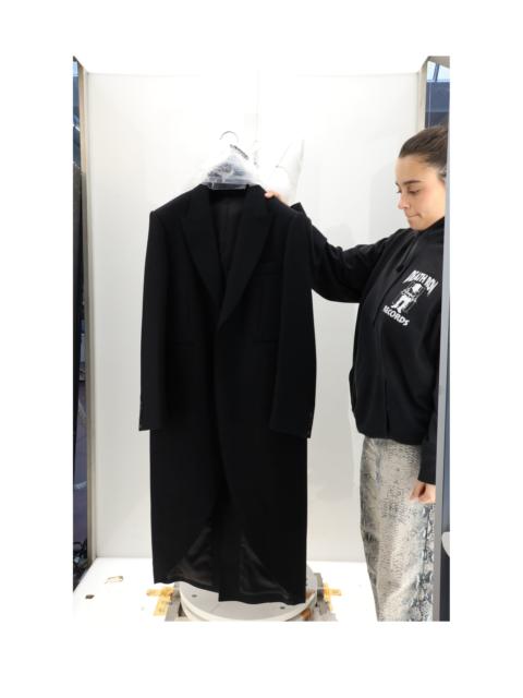 CELINE Celine Tailored Wool Coat Black Women
