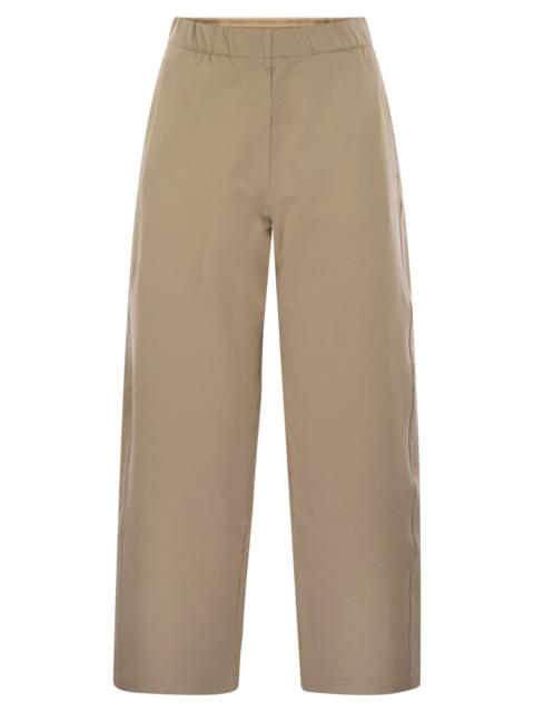 Max Mara Maxmara Women Filovia - Silk And Cotton Fleece Trousers