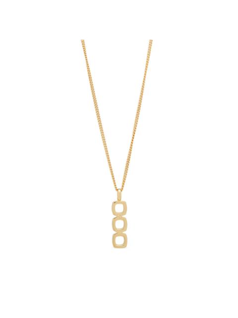 TOM WOOD cushion pendant necklace