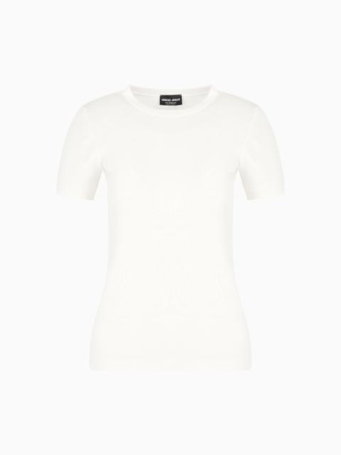 GIORGIO ARMANI Pure cashmere T-shirt