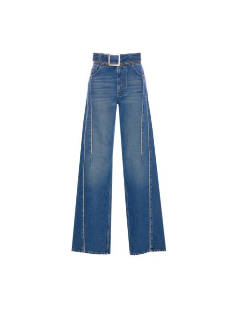 Jean Paul Gaultier Women The Belted Denim Jeans