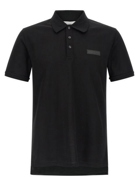 Givenchy Givenchy Men Logo Patch Polo Shirt