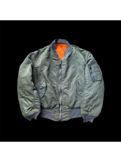 ALPHA INDUSTRIES Vintage MA-1 Alpha Industries Bomber Jacket Reversible