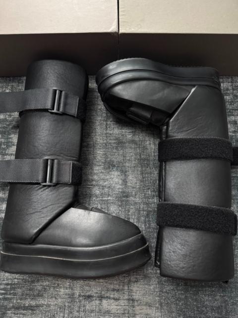 Rick Owens Rick Owens 23FW Runway Splint Panel Platform Boots