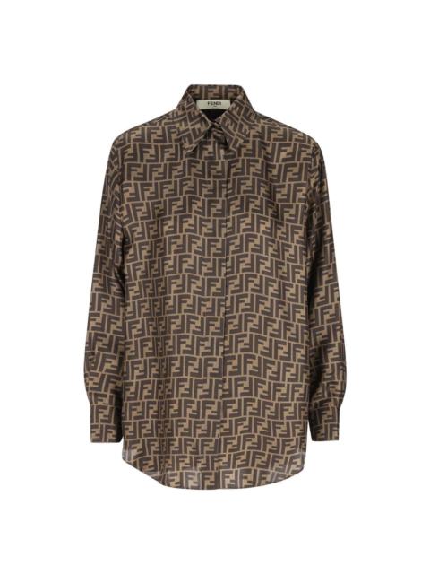 FENDI Ff Motif Twill Shirt