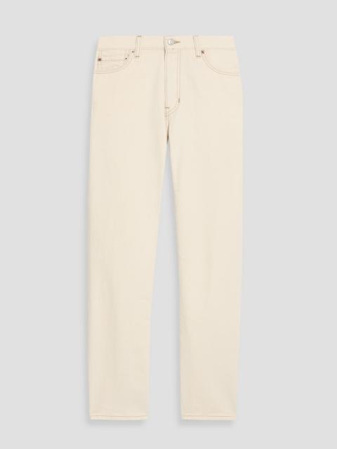 Other Designers Bev high-rise straight-leg jeans