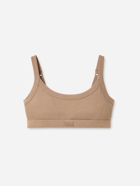 UGG ® Women's Tesia Bralette Rib LENZINGu2122 ECOVEROu2122 Viscose Blend Tops in Silver Taupe