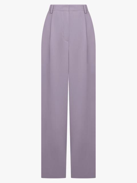 Dries Van Noten PORTER STRAIGHT LEG PANT | LILAC
