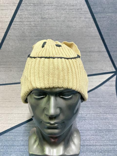 Other Designers Japanese Brand - Japanese Smile Design With Ribbon At Back Beanie Hat