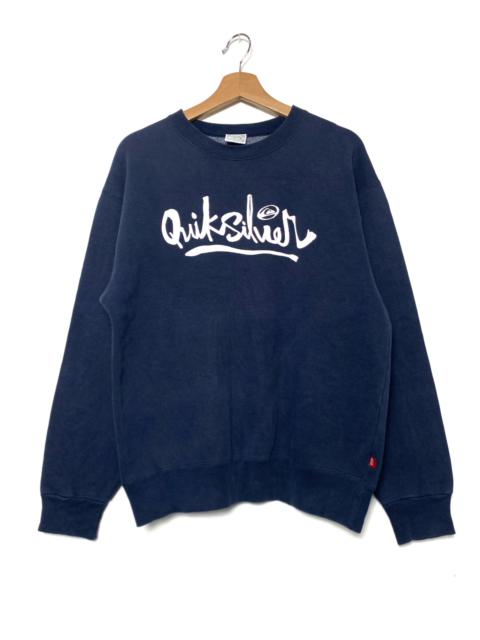 Other Designers Vintage - Vintage 90s Quiksilver SpellOut Crewneck Sweatshirt