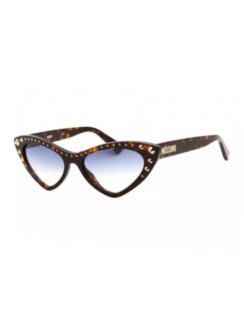 Moschino Moschino Ladies Brown Cat Eye Sunglasses MOS093/S 008608