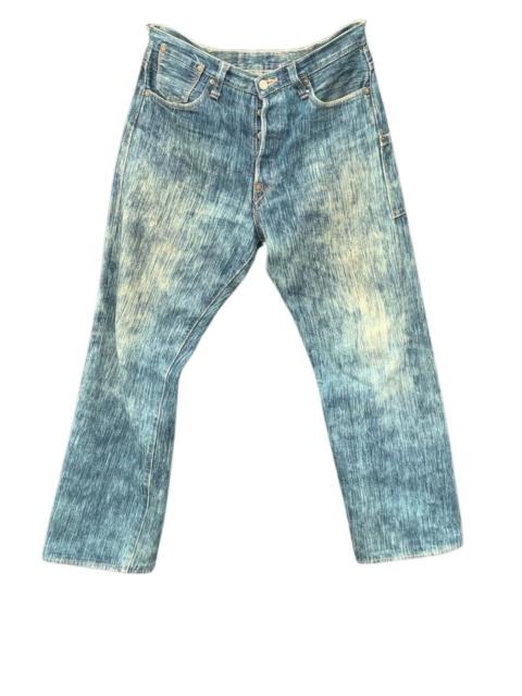 SUGAR CANE Vintage Sugar Cane Edo Ai Denim Buckle Back Selvedge Jeans