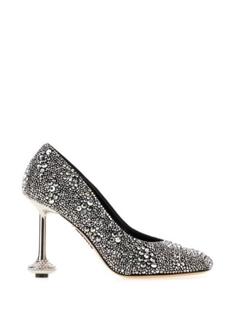 Loewe Loewe Women Embellished Suede Toy Pumps