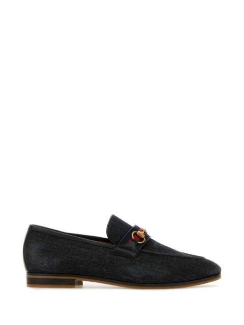 GUCCI Gucci Men Denim Loafers