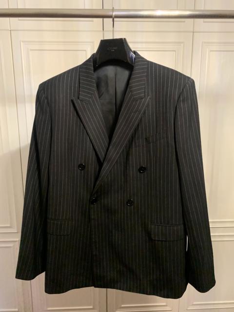 CELINE Celine 19FW Striped Double-Breasted Suit