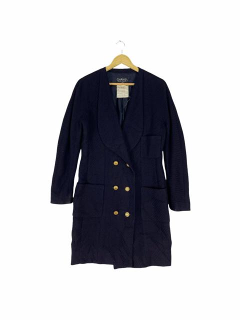 Other Designers Vintage - 🔥80s CHANEL Boutique Gold Button Double Breasted Jacket