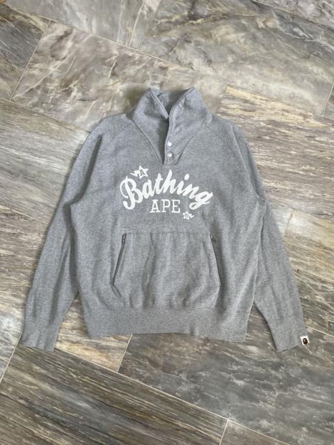 OG Bape Classic Bapesta Cursive Spellout Pullover