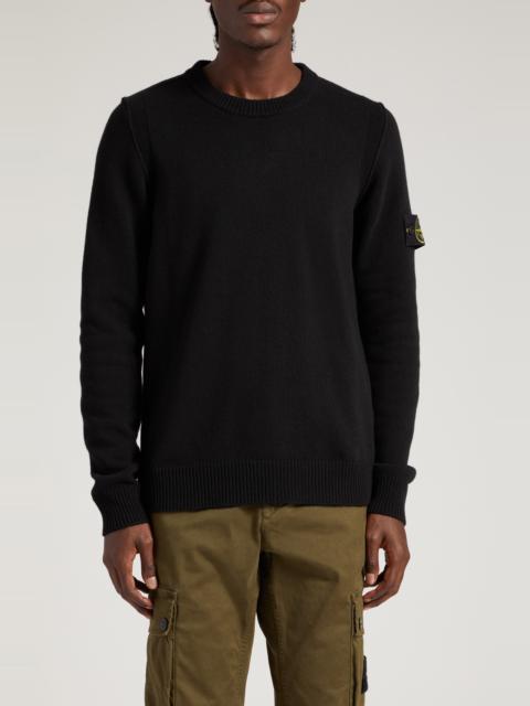 Stone Island Crewneck Wool Blend Sweater