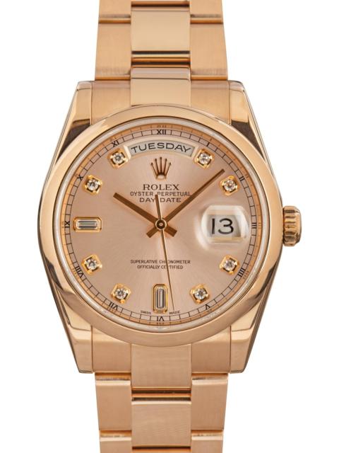 Rolex Day-Date 118205 Diamond Dial