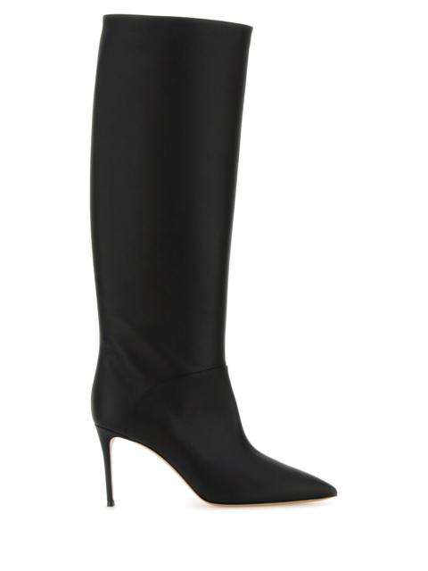 CASADEI Black leather boots