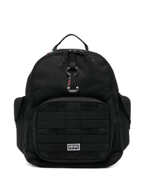 KENZO Kenzo Logo-embroidered Backpack