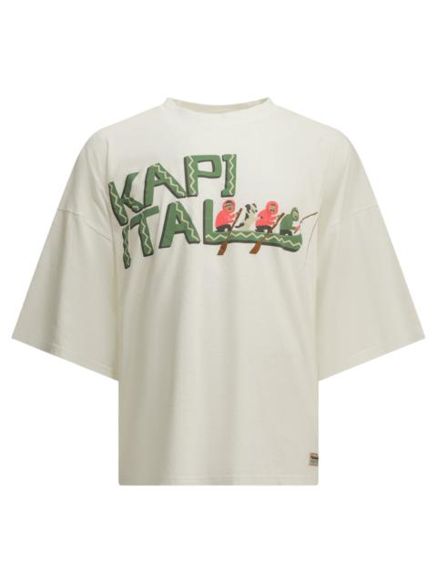 Kapital Kapital Katabira Canoe Crew-neck T-shirt White
