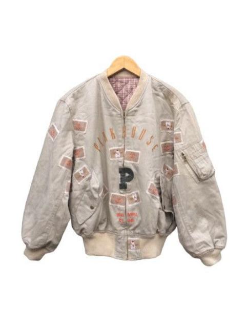 Other Designers Vintage Pink House Shimpa Club Bomber Jacket