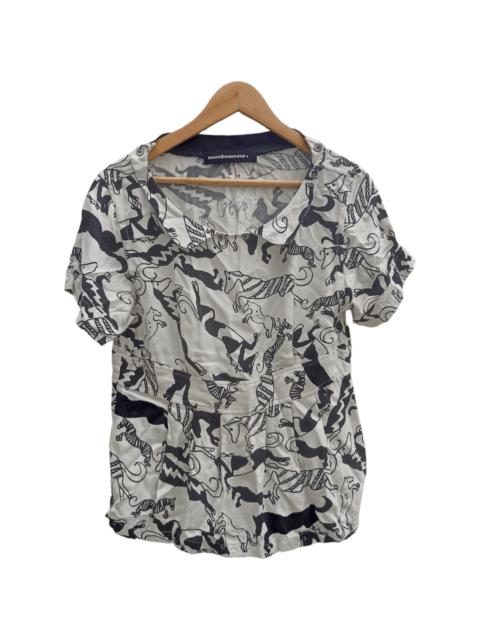 Other Designers Issey Miyake × Sample Industries × mercibeaucoup - Mercibeaucoup By Issey Miyake Full Printed Sample Blouses