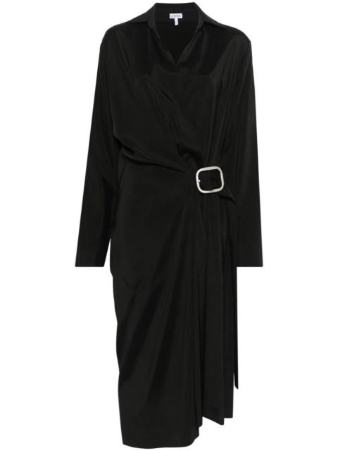 Loewe Loewe Women Belted Dress