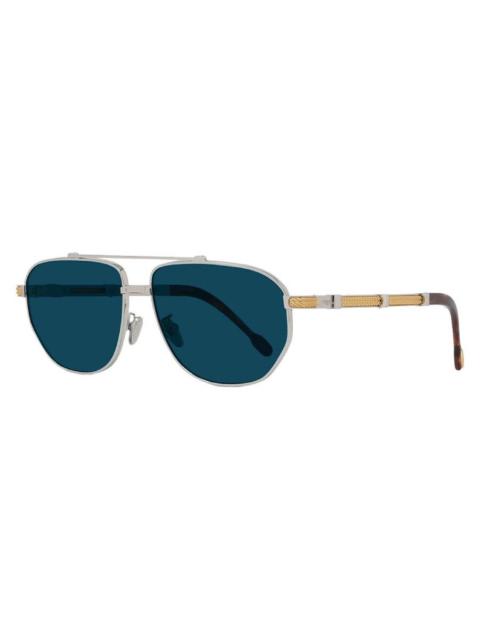 Other Designers Fred Blue Pilot Men's Sunglasses FG40036U 16V 60