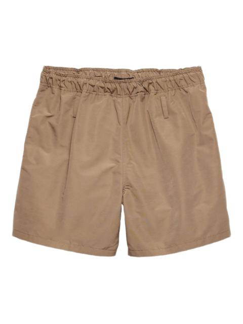Prada elasticated-waist swim shorts