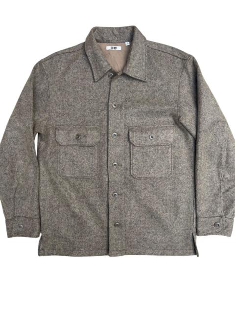 Other Designers Uniqlo U Button-Up Wool Jacket - Christophe Lemaire Design