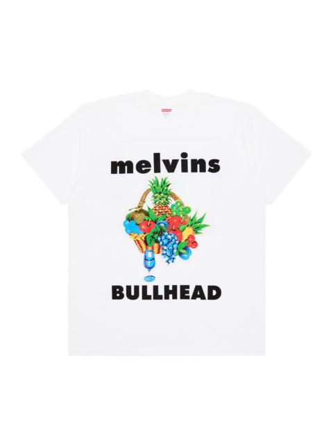 Supreme Supreme x Melvins Bullhead Tee 'White'