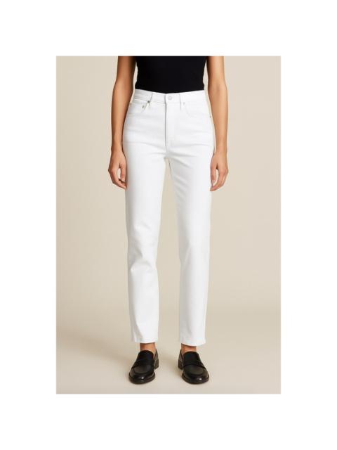 Other Designers NWT CQY Candid High-Rise Slim‎ White Jeans Size 26 $240