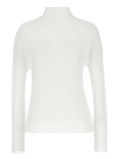 ISSEY MIYAKE 'Wooly Pleats-56' blouse