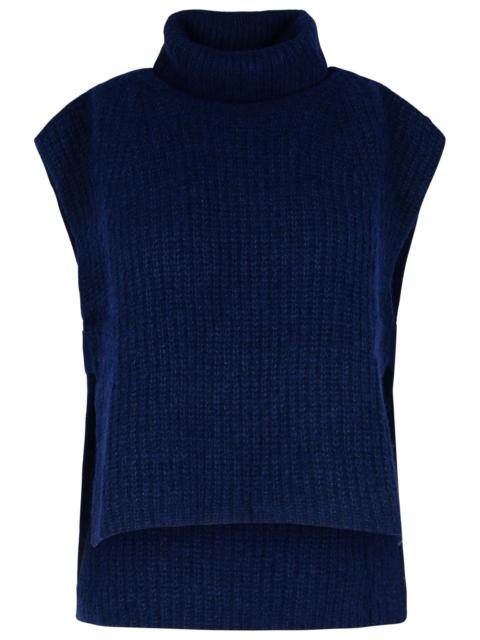 Isabel Marant Etoile 'Megan' Navy Alpaca Blend Vest Women