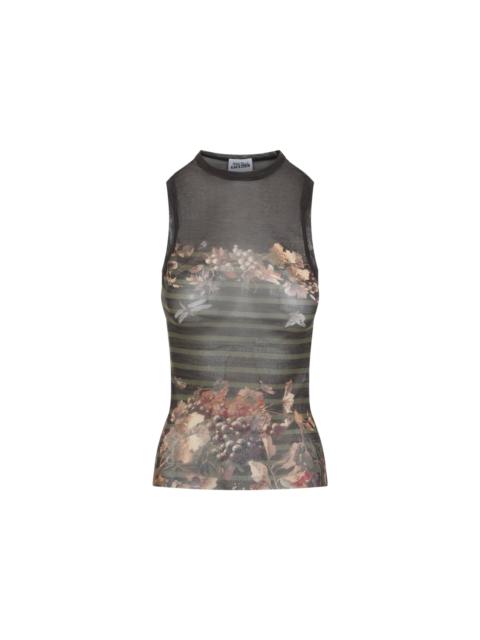 Jean Paul Gaultier Jean Paul Gaultier Mariniere Grape Top Women