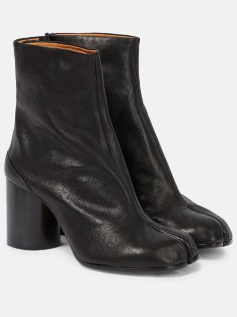Maison Margiela Tabi leather ankle boots