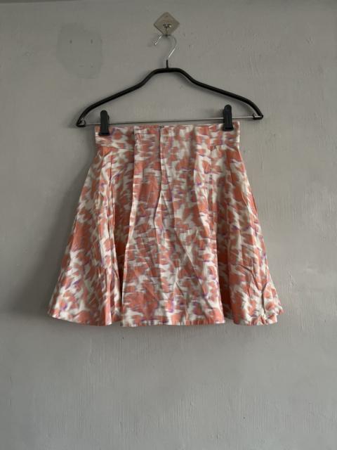 BALENCIAGA SS14 Balenciaga Cloqué Graphic Print Peach & Purple