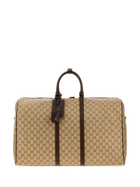 GUCCI Gucci Men Printed Canvas Large Gucci Essence Classic Travel Bag