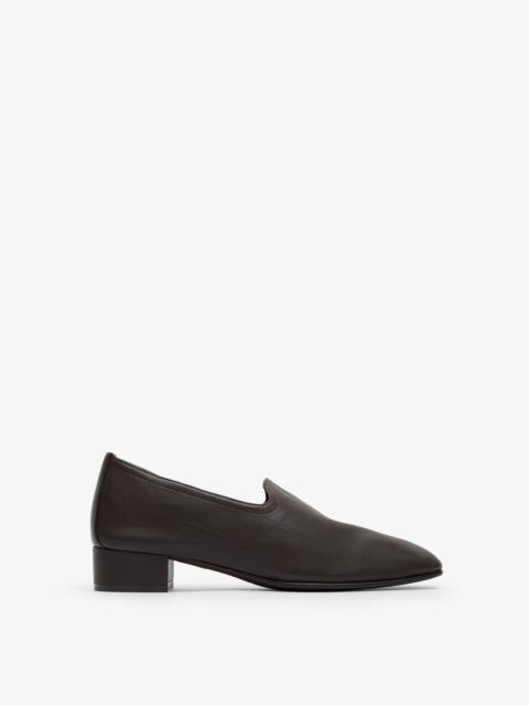 herbert levine Soft Touch 30 soft leather dark brown loafers