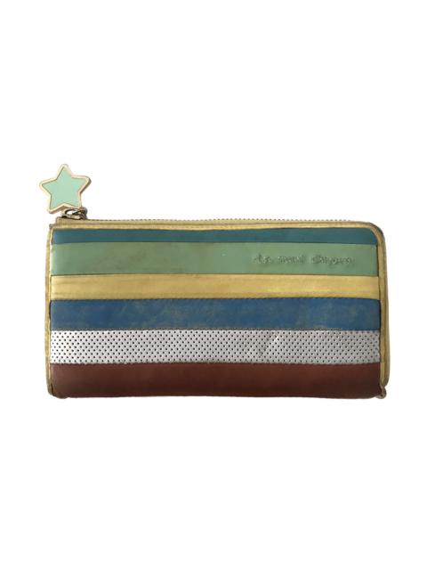 ISSEY MIYAKE Tsumori Chisato Carry Multicolor Leather Long Wallet