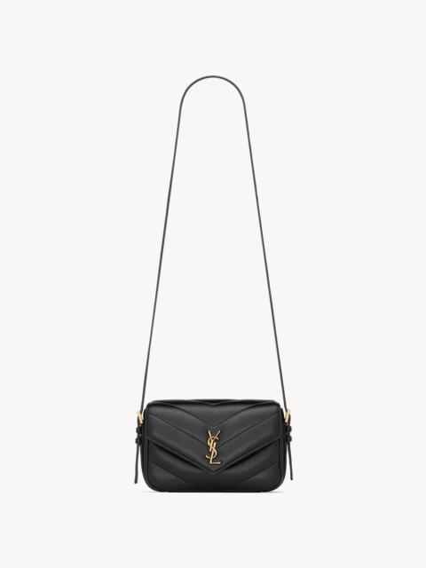 SAINT LAURENT Saint Laurent Loulou Small Crossbody Bag Black