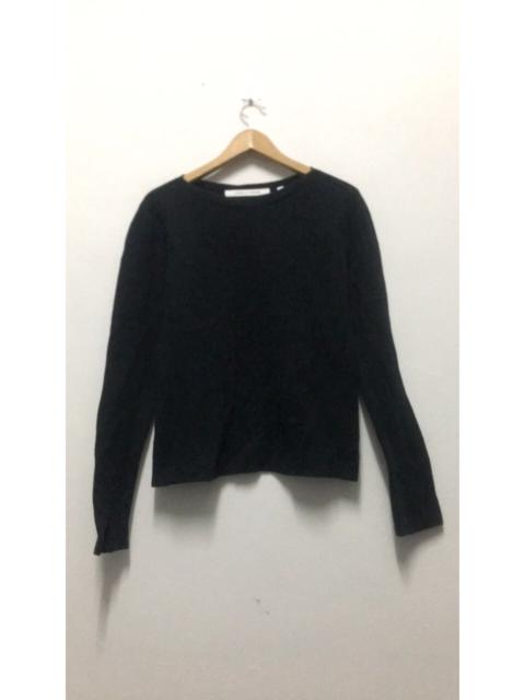 Lemaire Uniqlo and Lemaire Striped Black Long Sleeve