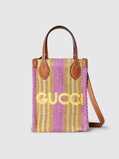 GUCCI Super mini bag with Gucci logo