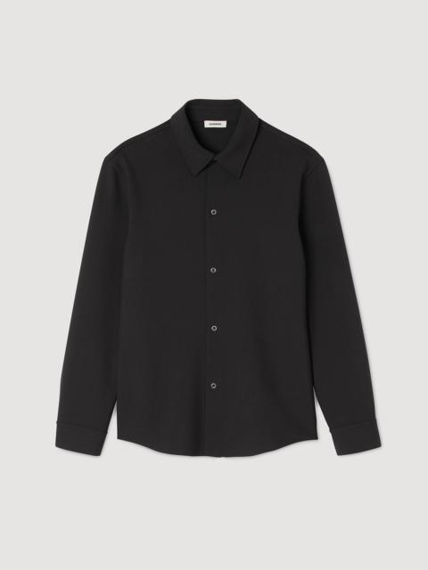 Sandro LONG-SLEEVED JERSEY SHIRT