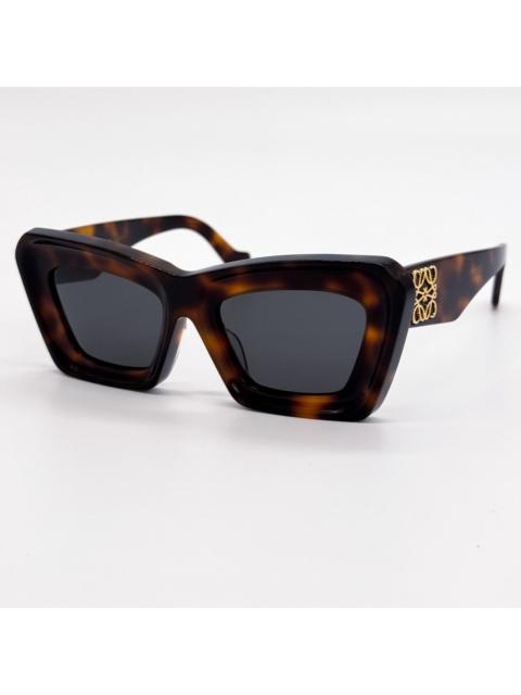Loewe NEW LW40145F 52A, LOEWE CAT EYE HAVANA BROWN SUNGLASSES LOEW